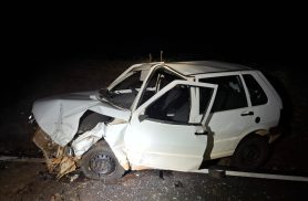 Acidente na PR-471 em Três Barras do Paraná deixa três pessoas feridas