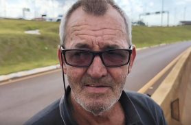 “Só escutei o barulho”: caminhoneiro conta como vigas caíram de carreta no Trevo Catarata