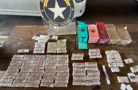 Receita Federal retém carga de emagrecedores em caixas de perfumes na Ponte da Amizade