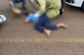 Siate é acionado para atender atropelamento de uma criança no Interlagos, em Cascavel