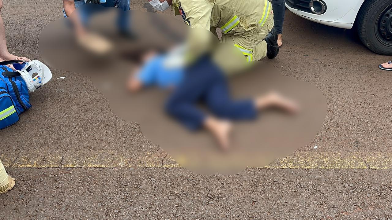 Siate é acionado para atender atropelamento de uma criança no Interlagos, em Cascavel