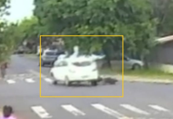 Vídeo de câmera mostra novo ângulo de pancada entre Biz e Onix