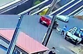 Câmera flagra atropelamento de criança na Região Norte de Cascavel