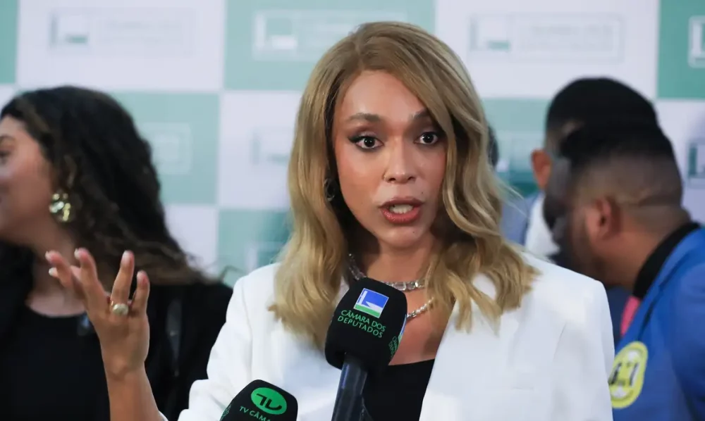 Imagem referente a Mendonça libera postagem de Erika Hilton sobre Nossa Senhora Aparecida