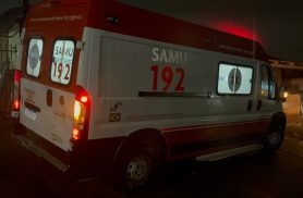 Homem de 65 anos é socorrido pelo Samu após apresentar sangramento na perna em Cascavel