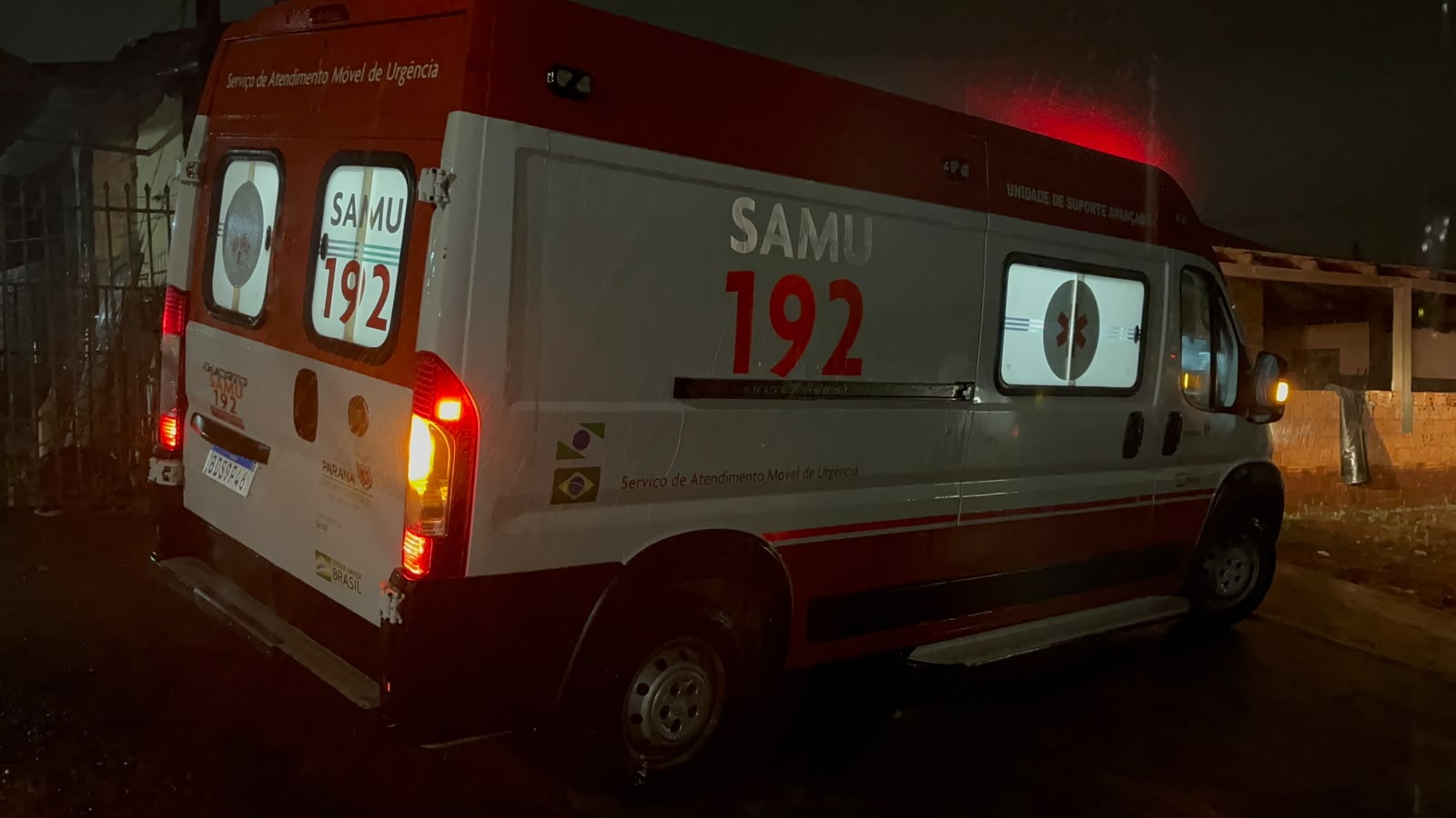 Homem de 65 anos é socorrido pelo Samu após apresentar sangramento na perna em Cascavel