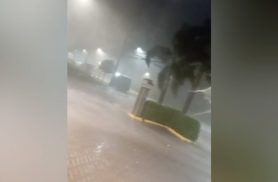 Temporal provoca danos e deixa mais de 1,8 mil unidades sem energia em Cascavel