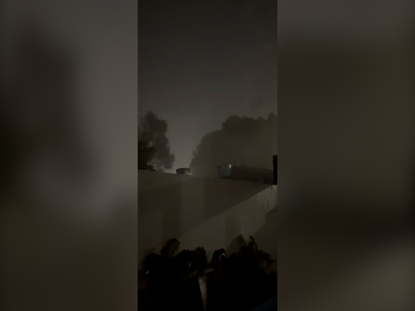 Registro de tempestade intensa atinge Corbélia nesta terça-feira