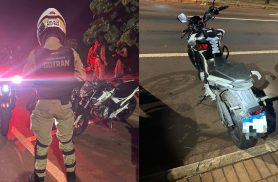Motocicleta com 96 infrações e R$ 27 mil em débitos é apreendida em Cascavel