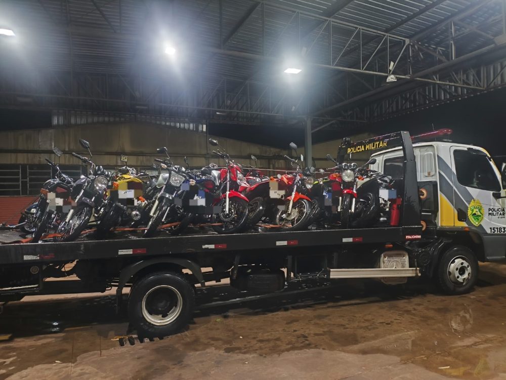 Imagem referente a GOTRAN aborda 82 pessoas e recolhe 12 motos durante operação em Cascavel
