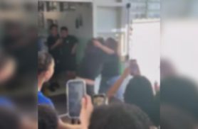 Vídeo mostra briga entre garotas dentro de colégio em Cascavel