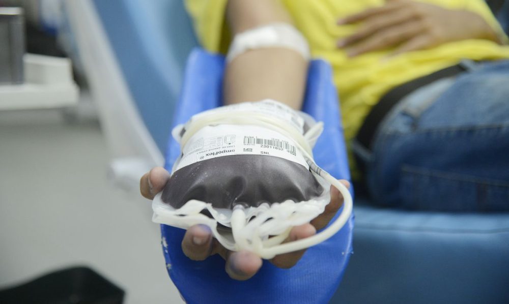 Imagem referente a Portaria libera doação de sangue de pessoas com mais de 70 anos