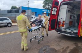 Homem de 57 anos sofre queda e tem luxação no ombro no Jardim Consolata