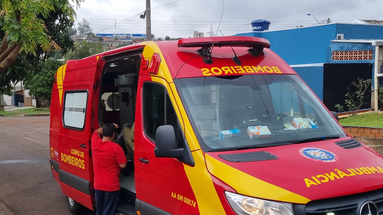 Idosa sofre queda e bate a cabeça no Bairro Morumbi