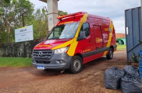 Idoso fica ferido após sofrer queda no bairro Santa Felicidade