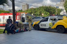 Caso de agressão deixa vítima no chão no bairro Cancelli
