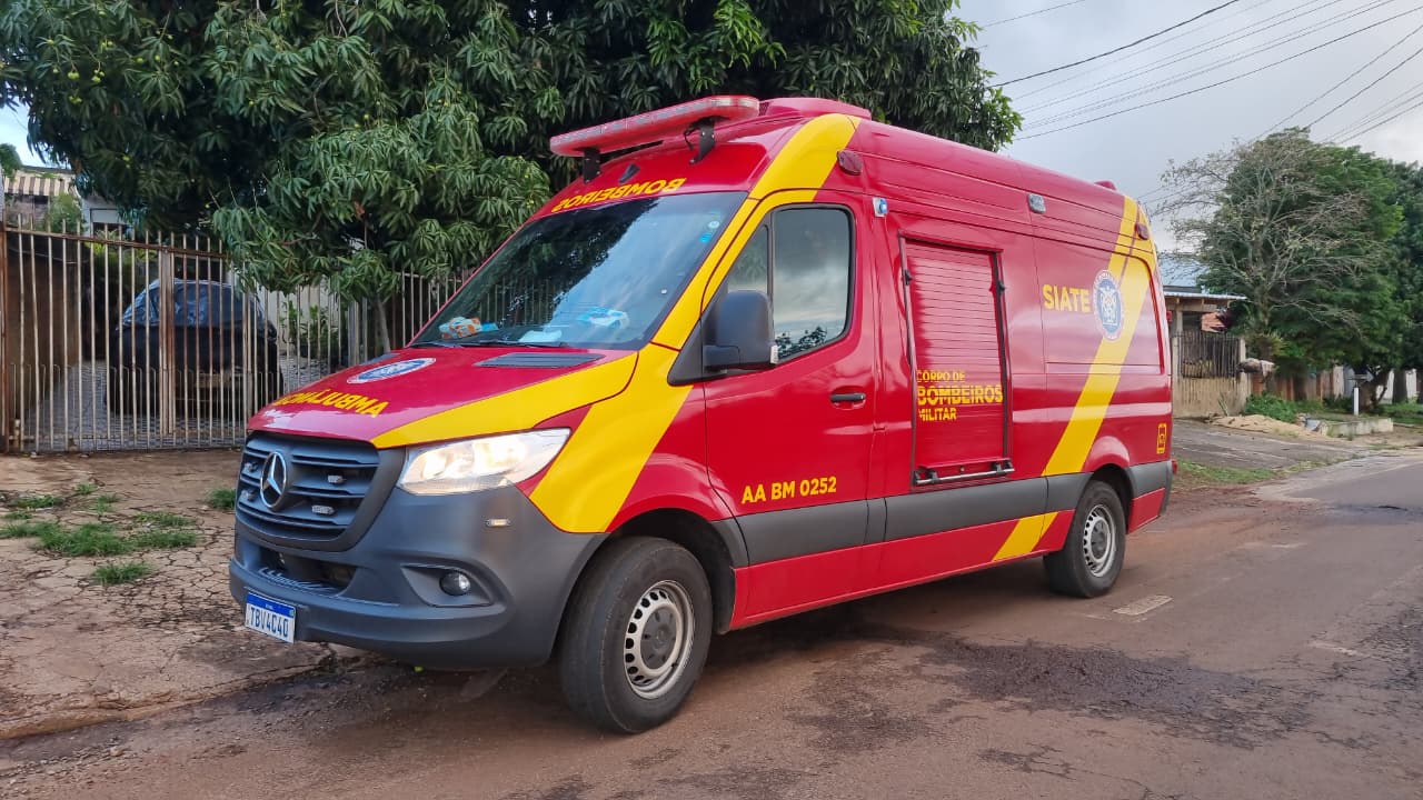Homem de 61 anos sofre queda dentro de casa e mobiliza Siate no Parque Verde
