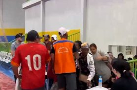 Temporal em São Miguel derruba árvores, alaga casas e mobiliza ginásio para receber famílias