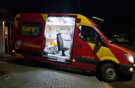Idosa de 81 anos fica ferida após sofrer queda no bairro São Cristóvão, em Cascavel