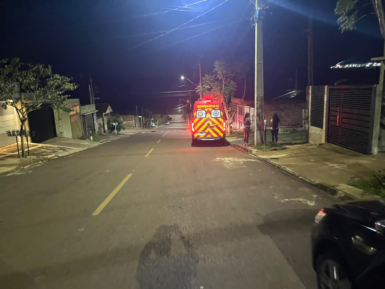 Mulher agredida com coronhadas após ser chamada pelo nome, no Bairro Riviera, em Cascavel