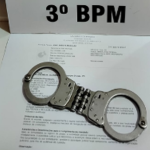 Imagem relativa a Mandado de prisão é cumprido pela PM durante abordagem em Itapejara do Oeste