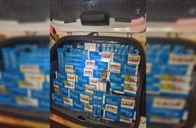 Mais de 200 caixas de cigarros do Paraguai são apreendidas em estrada rural de Tupãssi