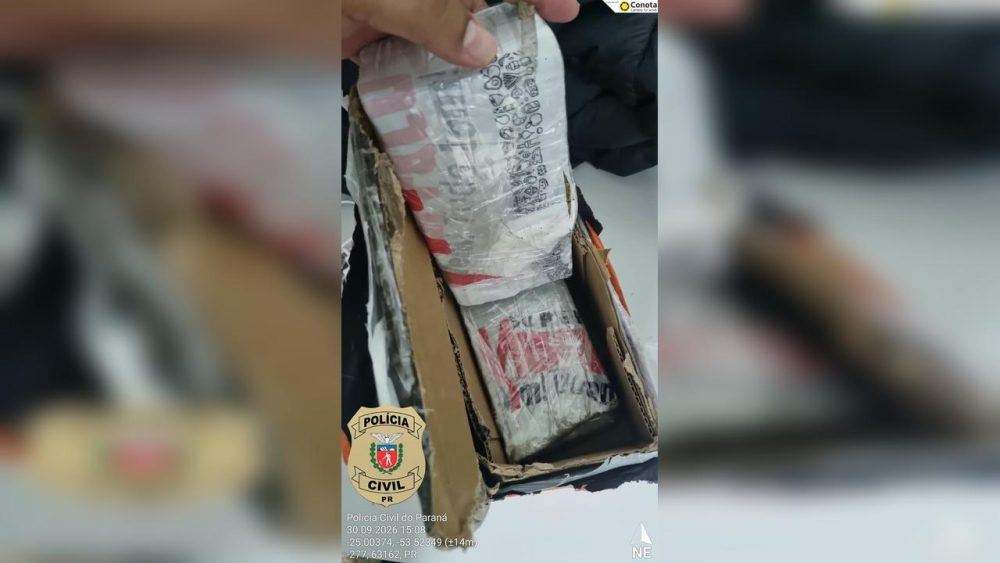 Imagem referente a Polícia Civil apreende 2 quilos de maconha em transportadora na BR-277, em Cascavel