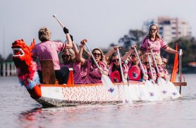 Stein Cascavel Futsal e Mariposas do Lago se unem em ação pelo Outubro Rosa