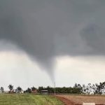 Imagem relativa a Suposto tornado assusta moradores no interior de Ivaiporã