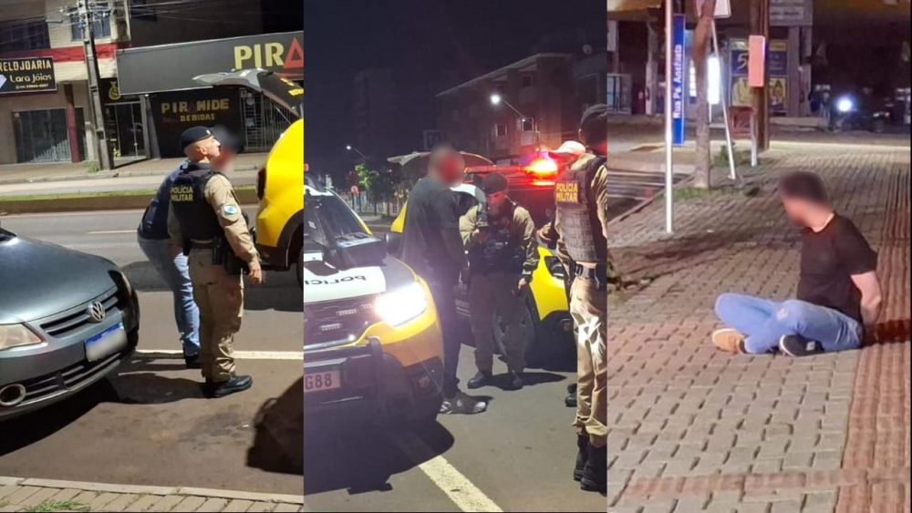 Imagem referente a Confusão após discussão em bar termina com quatro encaminhados e arma apreendida em Cascavel