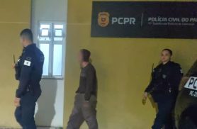 GM prende homem após ameaça com faca contra companheira no Brasmadeira