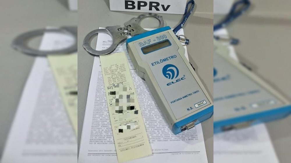 Imagem referente a PRE prende motorista após constatar embriaguez durante abordagem na PR-364
