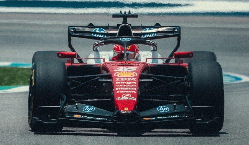 Imagem referente a Leclerc lidera segundo treino do GP do Bahrein na Malásia