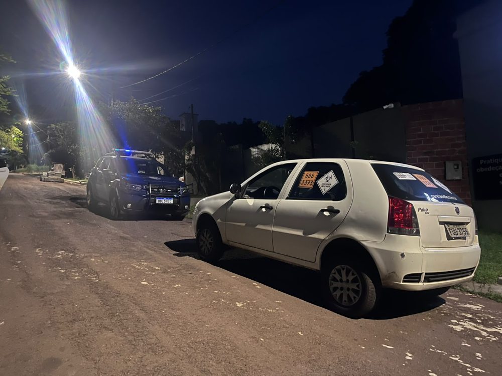 Guarda Municipal recupera veículo furtado após buscas no bairro Country em Cascavel Imagem referente a Guarda Municipal recupera veículo furtado após buscas no bairro Country em Cascavel
