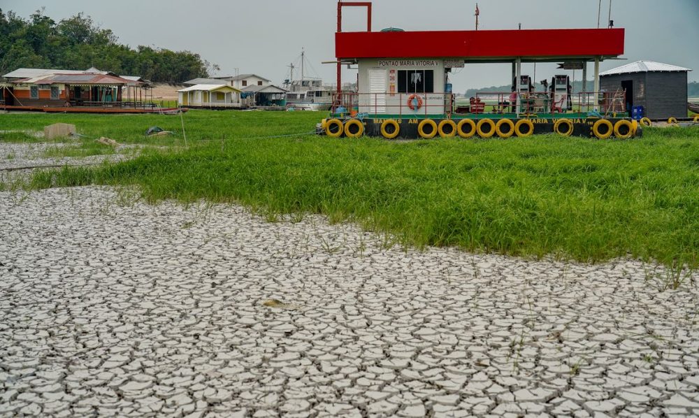 Imagem referente a Campanha arrecada alimentos para afetados por seca no Amazonas
