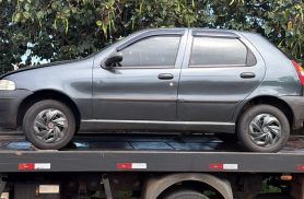 Veículo com alerta de furto é encontrado abandonado no Bairro Alto Alegre