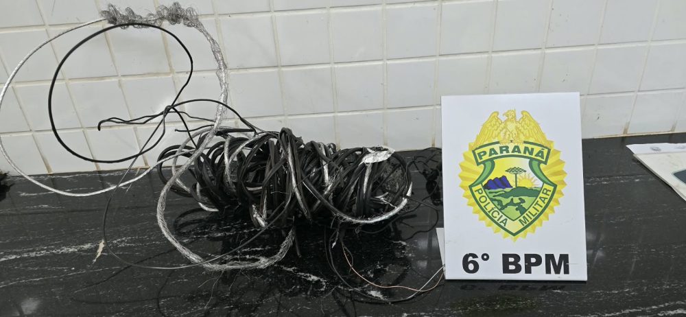 Imagem referente a Homem é detido com 20 metros de fios de cobre no São Cristóvão