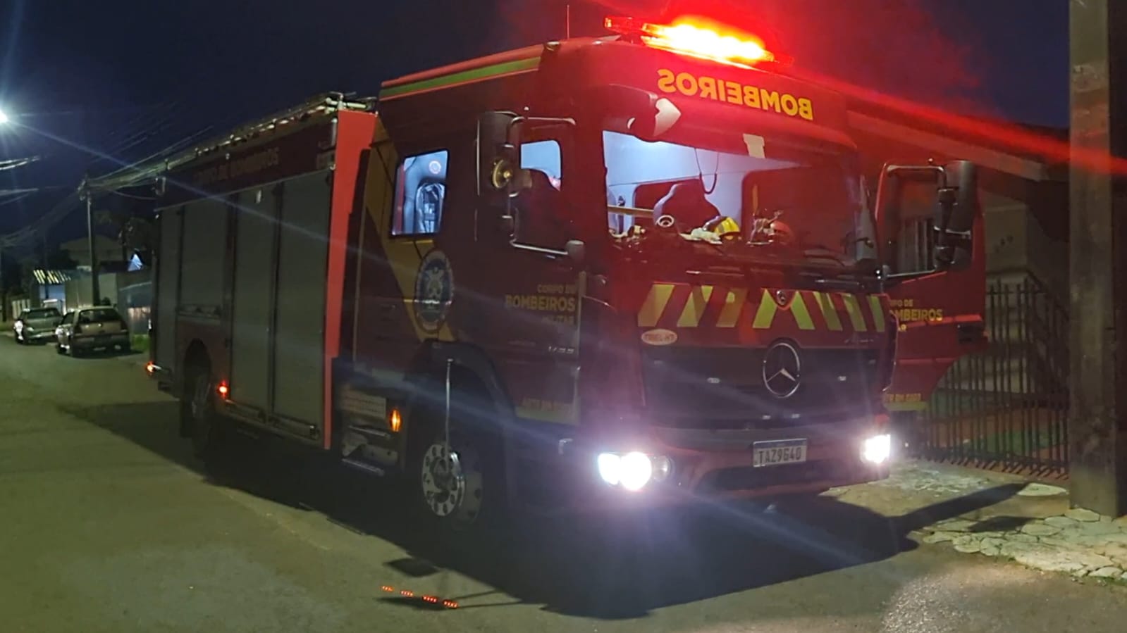 Vazamento de gás mobiliza Bombeiros após vizinho sentir cheiro forte em residência