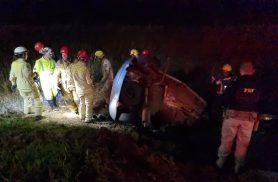 Fatalidade! Homem morre após acidente entre Ford Ka e carreta na BR-277