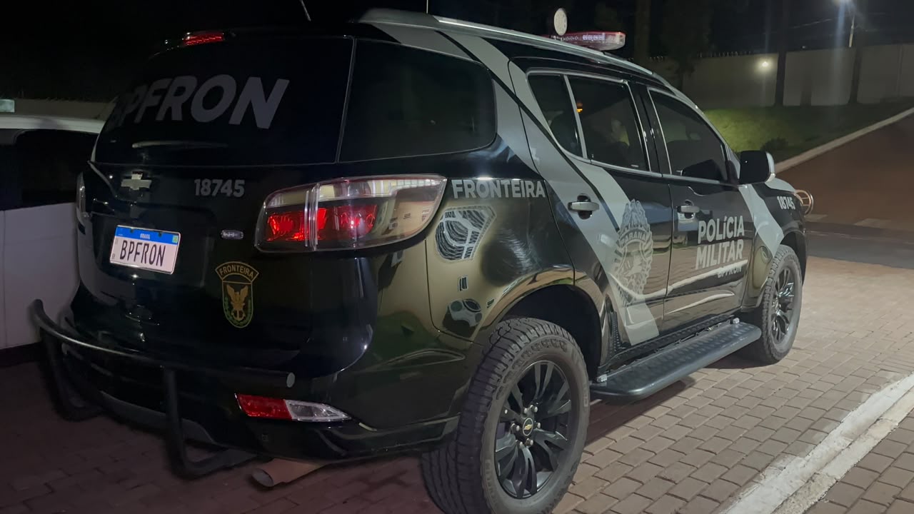 Tráfico de drogas em Cascavel: BPFron prende casal com cocaína na BR-277, na região do Bairro Guarujá
