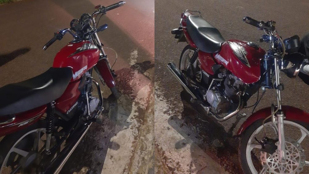 Imagem referente a Motociclista foge de abordagem e é detido com moto irregular no Bairro Santa Cruz, em Cascavel