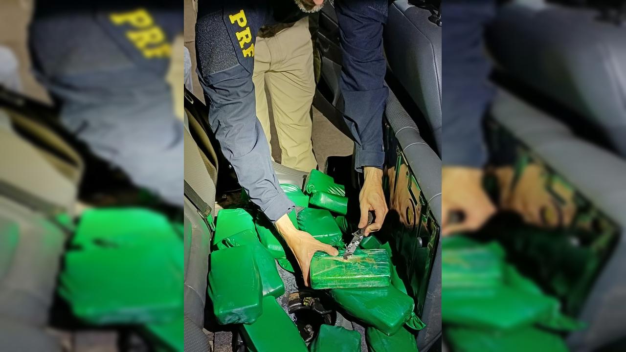 PRF apreende 21,9 kg de pasta base de cocaína escondidos em tanque de combustível em Maringá