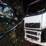 Imagem relativa a Motociclista de 22 anos morre em acidente envolvendo três veículos na PR-585, em Toledo