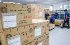 Tribunais distribuem urnas e preparam sessões para eleição