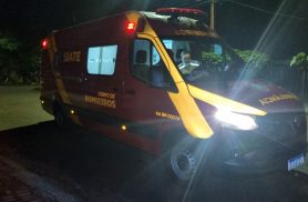 Idoso fica ferido após cair de bicicleta no bairro Brasília, em Cascavel