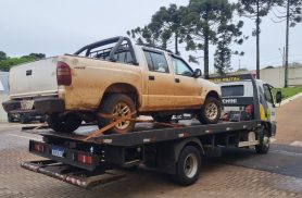S10 furtada em Toledo é encontrada pela PM em Sede Alvorada