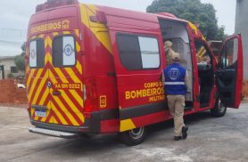 Atropelamento de criança mobiliza Siate no bairro Santa Cruz em Cascavel