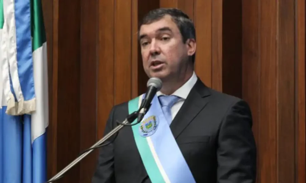Imagem referente a Eduardo Riedel é eleito governador de MS no primeiro turno