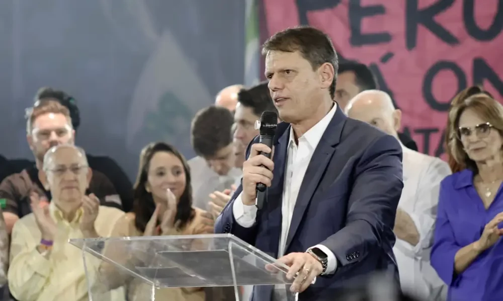 Tarcísio é reeleito governador de São Paulo Imagem referente a Tarcísio é reeleito governador de São Paulo