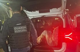 Homem é preso com lâmpada do Ecopark Sul após suspeita de furto em Cascavel